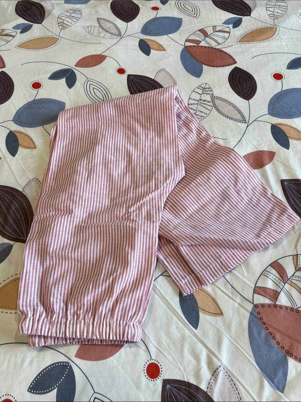 Kids Pink Striped Pull-On Shorts